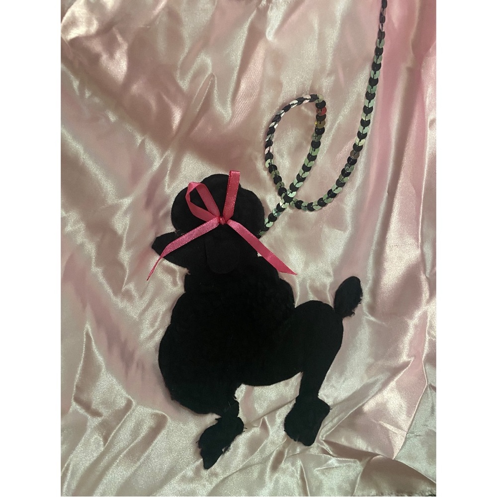 Miss Sock Hop 50s Pink Black Dress Belt Child Costume Halloween Girl* - Picture 6 of 13